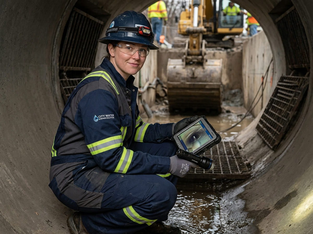 Sewer Line Inspection & Replacement in Clyde